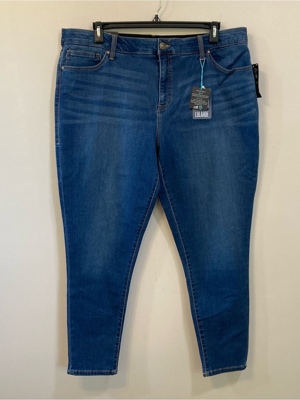 LuLaRoe Skinny Fit Lycra Womens Denim Jeans Sz 42 Stretch NEW
